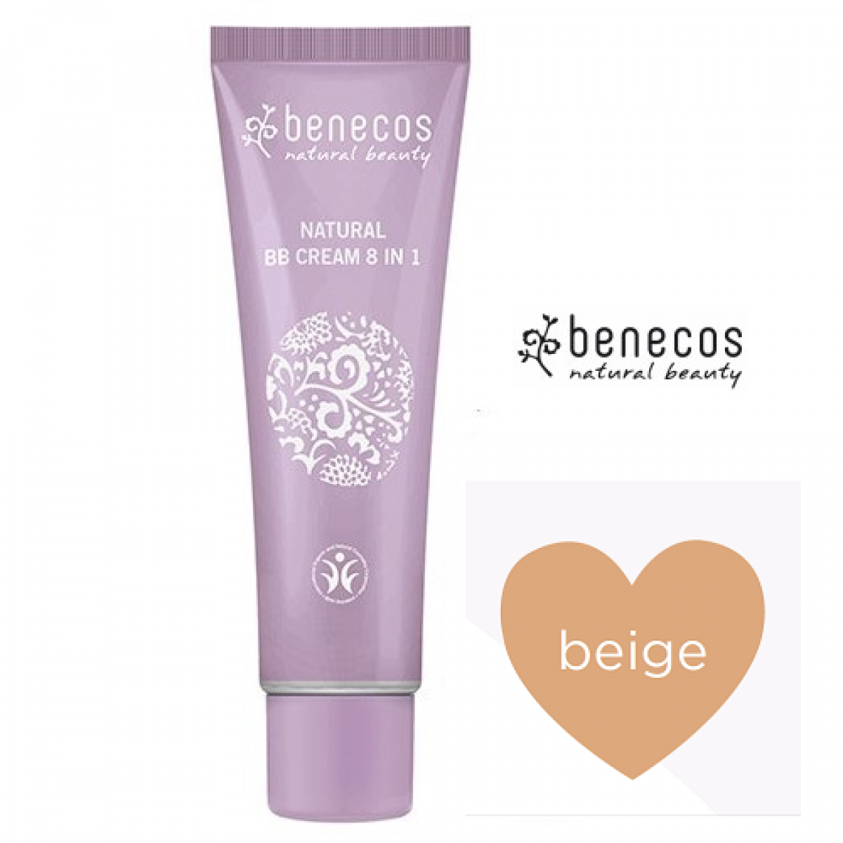 Benecos BB Cream 8 in 1 Beige 30 ml - foundation