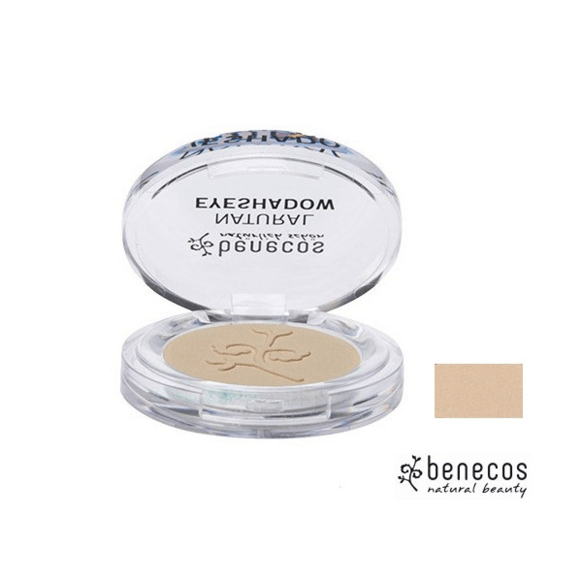 Benecos Mono Eyeshadow Soft Vanilla - vanille farve øjenskygge