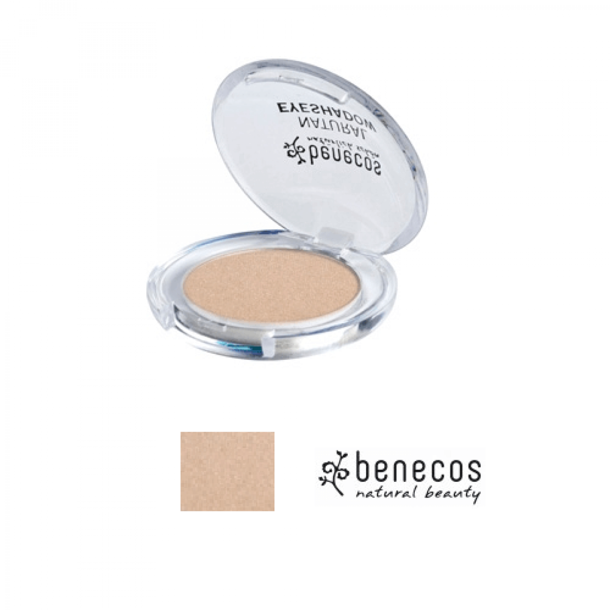 Benecos Mono Eyeshadow So What - lys brun øjenskygge