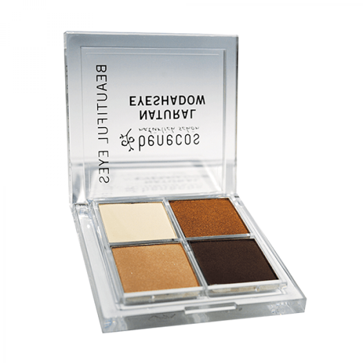 Benecos Quattro Eyeshadow Coffee and Cream - øjenskygge