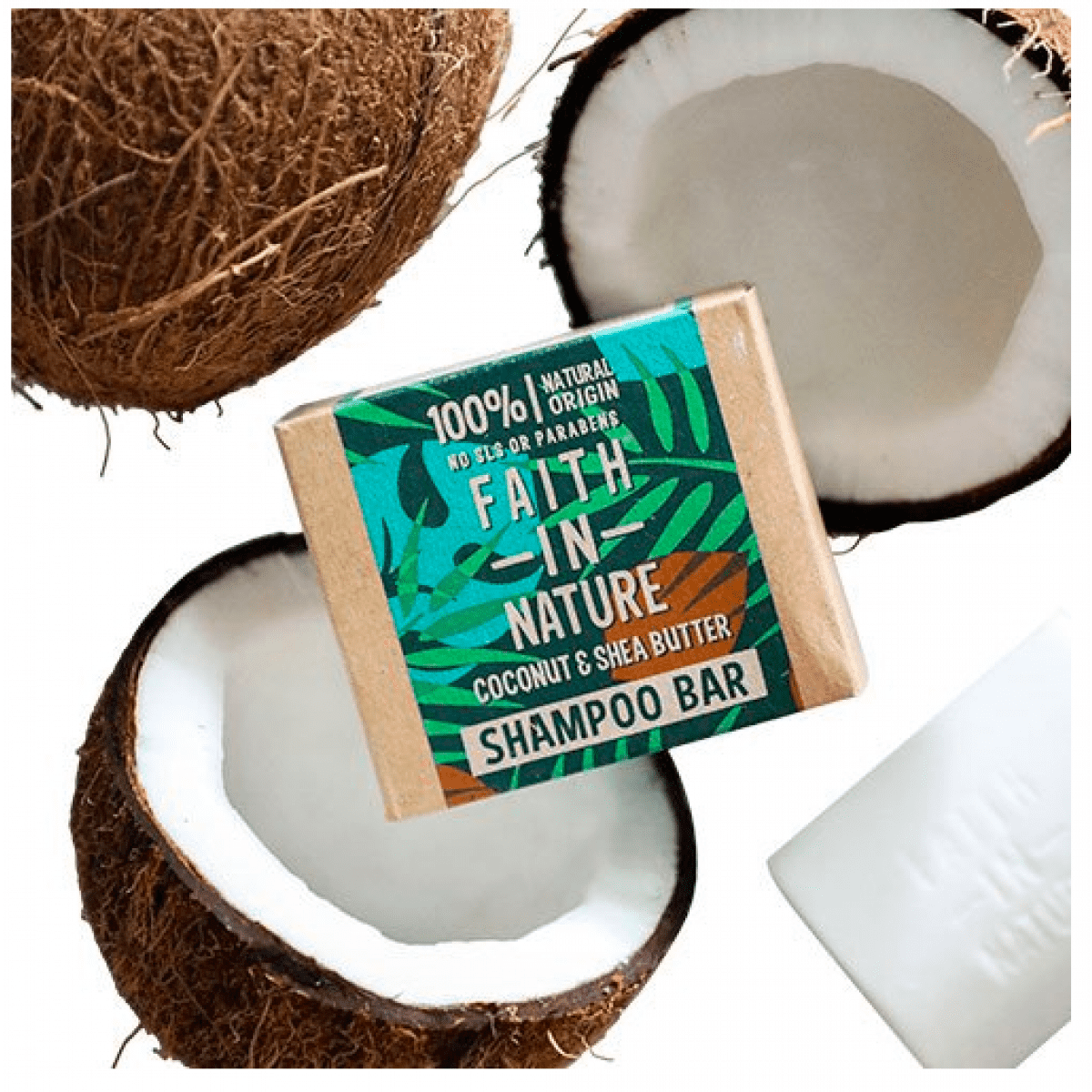 Fath In Nature - Shampoobar med Kokos & Sheasmør