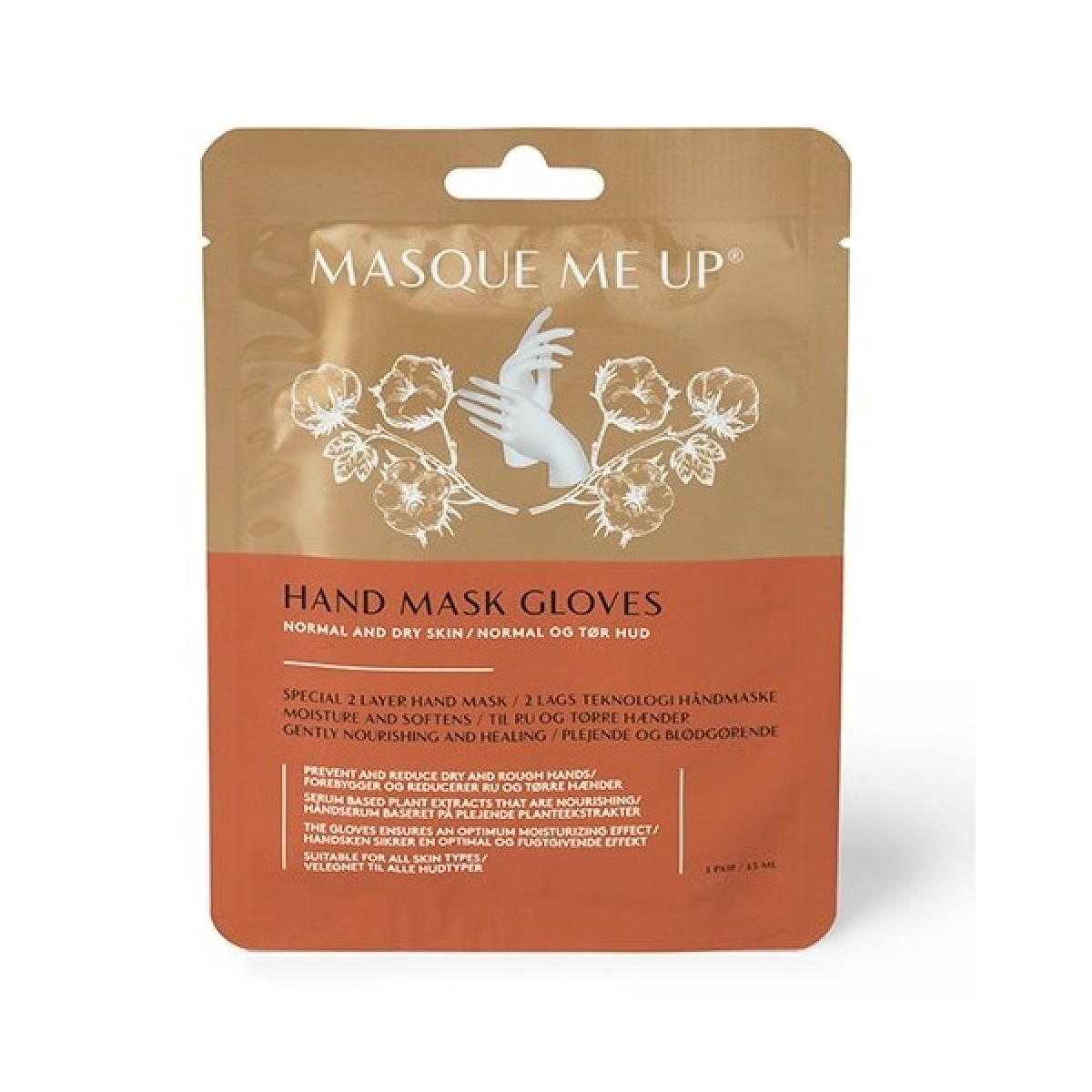 Masque Me Up Hand Mask Gloves 15 ml