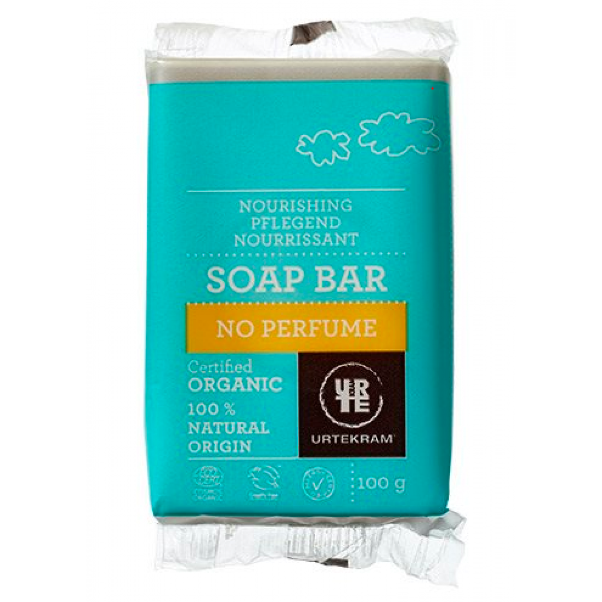 Ulrtekram sæbe bar uparfumeret 100g