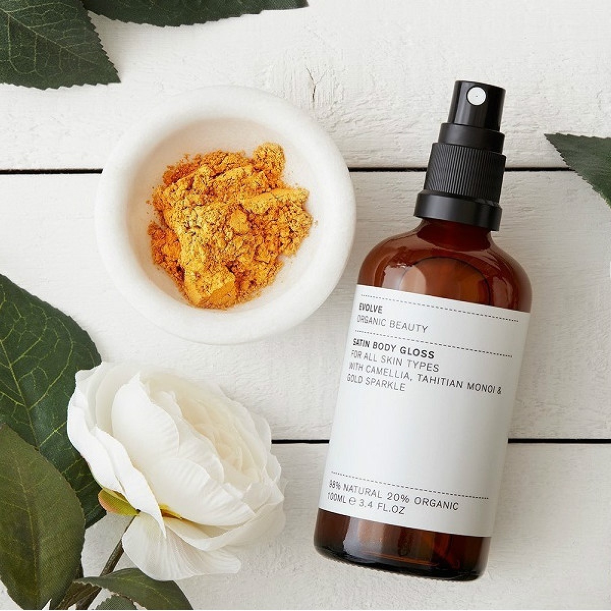 Evolve Organic Beauty Body Satin Gloss 100 ml sit