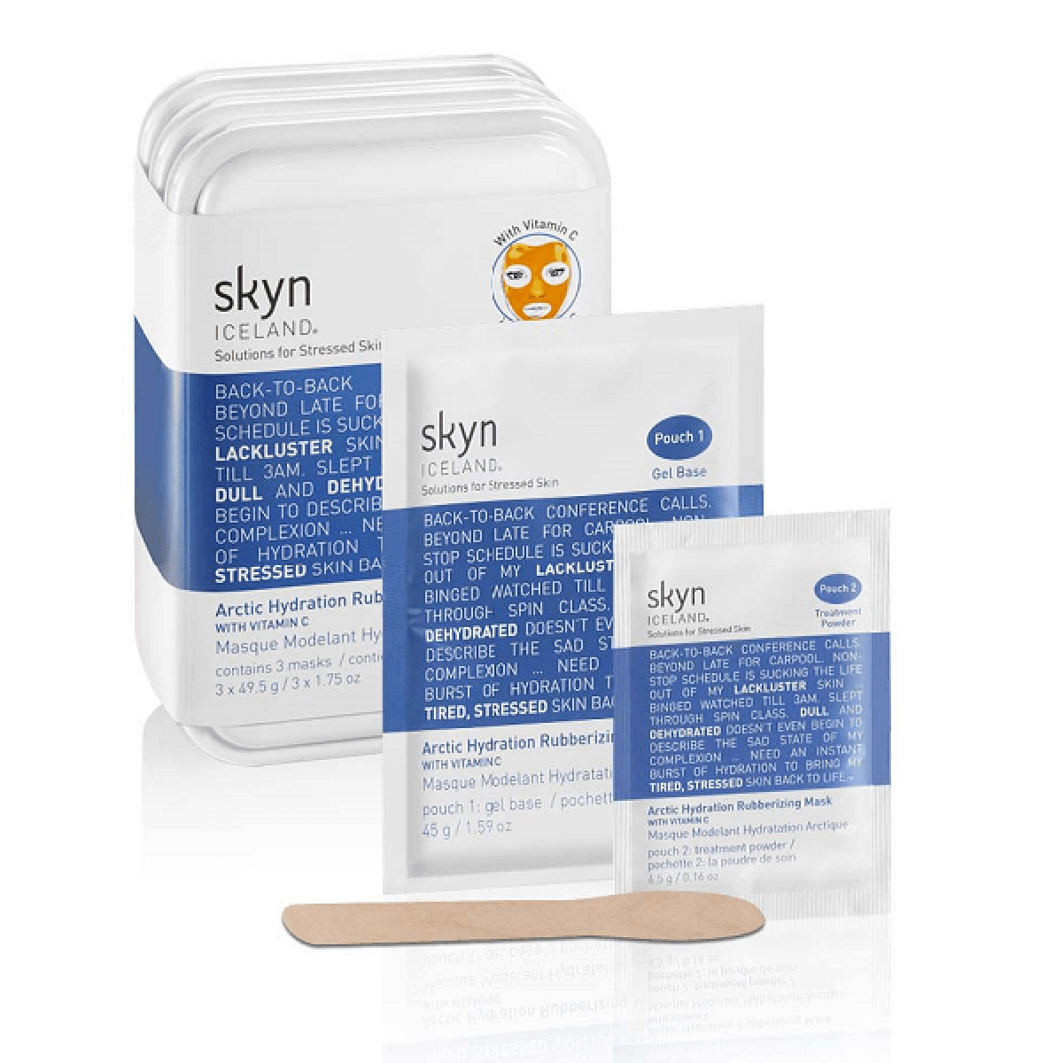 Skyn Iceland Arctic Rubberizing Mask 3 masker