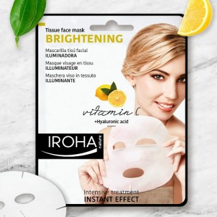 Iroha Sheetmaske C-Vitamin Brightening - 1 behandling