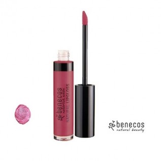 Benecos Lipgloss Pink Blossom Natural - pink læbegloss