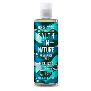 Free Faith in nature Shampoo Fragrance Free (parfyme fri), 400 ml (vegansk)
